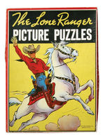 "THE LONE RANGER PICTURE PUZZLES" BOXED.