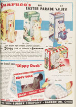 "PLAYTHINGS" TOY INDUSTRY MAGAZINE FROM OCT. 1950 W/DISNEY CHARACTER COVER.