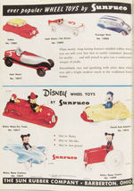 "PLAYTHINGS" TOY INDUSTRY MAGAZINE FROM OCT. 1950 W/DISNEY CHARACTER COVER.