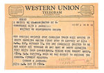 LBJ 1960 CAMPAIGN TELEGRAM TO SOUTH CAROLINA SENATOR.