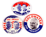 BARRY GOLDWATER BUTTON LOT