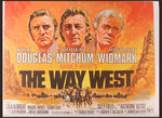 "HAROLD HECHT'S THE WAY WEST" MOVIE POSTER.