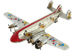 DISNEY CHARACTER LINE MAR FRICTION AIRPLANE.