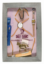 "QUEEN OF THE WEST/DALE EVANS OFFICIAL AUTOGRAPHED DELUXE WRIST WATCH AND ACCESSORIES SET."