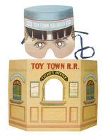 "TOY TOWN RAILROAD GAME."