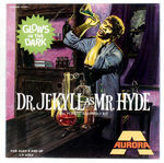 "AURORA DR. JECKYLL AS MR. HYDE" GLOW-IN-THE-DARK SEALED MODEL.