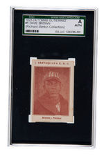 1923-1924 TOMAS GUTIERREZ #5 DAVE BROWN SGC A (AUTHENTIC) (RICHARD MERKIN COLLECTION).