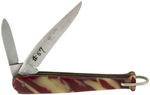 "'BABE' RUTH" PAIR OF POCKET KNIVES, ONE MINT.