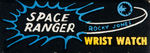 "SPACE RANGER ROCKY JONES" BOXED WRISTWATCH.