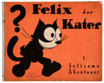 "FELIX THE CAT" 1927 GERMAN COMIC STRIP REPRINT BOOK.