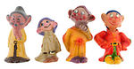 DOPEY FIGURES LOT OF FOUR.