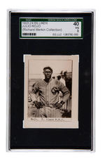 1923-1924 BILLIKEN JULIO ROJO SGC 40 VG 3 (RICHARD MERKIN COLLECTION).