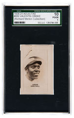 1924-1925 AGUILITAS #850 VALENTIN DREKE SGC 10 POOR 1 (RICHARD MERKIN COLLECTION).