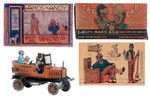 "AMOS 'N' ANDY TAXI CAB" BOXED MARX WINDUP W/CUT-OUT SHEET.