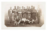 SAN ANGELO INTEGRATED BASEBALL TEAM REAL PHOTO POSTCARD.