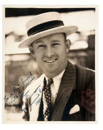 PLAYER-MANAGER CHUCK DRESSEN 1937 SIGNED VINTAGE PHOTO.