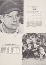 "ROCHESTER RED WINGS" MULTI-SIGNED 1940 ANNUAL.