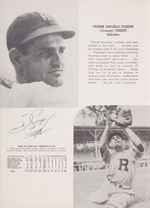 "ROCHESTER RED WINGS" MULTI-SIGNED 1940 ANNUAL.