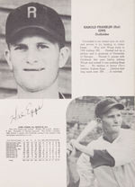 "ROCHESTER RED WINGS" MULTI-SIGNED 1940 ANNUAL.