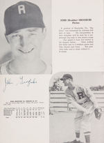 "ROCHESTER RED WINGS" MULTI-SIGNED 1940 ANNUAL.