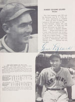 "ROCHESTER RED WINGS" MULTI-SIGNED 1940 ANNUAL.