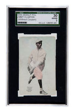 1916 ZEENUT PCL JIMMY CLAXTON (WITHOUT COUPON) SGC 30 GOOD 2.