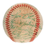 MEXICAN LEAGUE 1946 ALL STAR SIGNED BALL - 23 SIGNATURES.