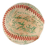 MEXICAN LEAGUE 1946 ALL STAR SIGNED BALL - 23 SIGNATURES.