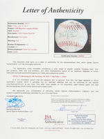 MEXICAN LEAGUE 1946 ALL STAR SIGNED BALL - 23 SIGNATURES.