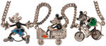 "MICKEY MOUSE" EXCEPTIONAL DELUXE BOXED JEWELRY SET PLUS MANUFACTURER'S PROMOTIONAL LETTER.