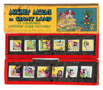 DISNEY CHARACTER "LANTERN SLIDES" BOXED SETS.