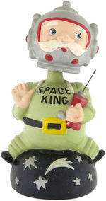 "SPACE KING" BOBBING HEAD BANK.