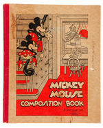 "MICKEY MOUSE/THREE LITTLE PIGS COMPOSITION BOOK" TRIO.