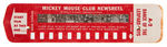 "MICKEY MOUSE CLUB NEWSREEL" BOXED SET.