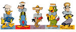 "WALT DISNEY CHARACTER SCRAMBLE INTERCHANGEABLE PICTURES" BOXED PUZZLE SET.