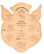 "THE THREE LITTLE PIGS" MASK SET PLUS MENU VARIETY.