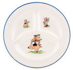 THREE LITTLE PIGS SALEM CHINA TRIO.