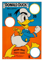 "DONALD DUCK BEAN BAG PARTY GAME."