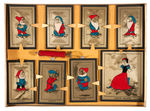 "SNOW WHITE TAP-A-WAY METAL ART" BOXED SET.