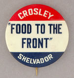 "CROSLEY 'FOOD TO THE FRONT'."