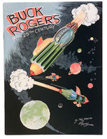 “BUCK ROGERS IN THE 25TH CENTURY” PREMIUM ORIGIN STORY BOOK WITH ENVELOPE AND LETTER.