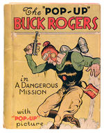 “THE “POP-UP BUCK ROGERS IN A DANGEROUS MISSION” HARD COVER.