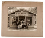 "BELMONT CIGAR FACTORY" 1915 INDUSTRIAL LEAGUE BASEBALL TEAM PHOTO.