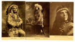 NATIVE AMERICAN SILENT MOVIE STAR POST CARDS.