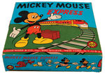 "MICKEY MOUSE EXPRESS" BOXED MARX WIND-UP TRAIN.