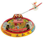 "MICKEY MOUSE EXPRESS" BOXED MARX WIND-UP TRAIN.