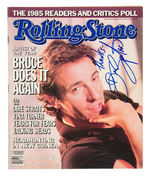 BRUCE SPRINGSTEEN SIGNED "ROLLING STONE" MAGAZINE.