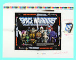 "SPACE WARRIORS COLORFORMS ADVENTURES SET" PRINTERS PROOF.