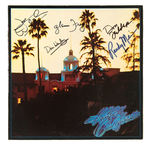 THE EAGLES "HOTEL CALIFORNIA" SIGNED ALBUM.