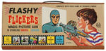 "MARX FLASHY FLICKERS MAGIC PICTURE GUN" BOXED WITH THE PHANTOM.